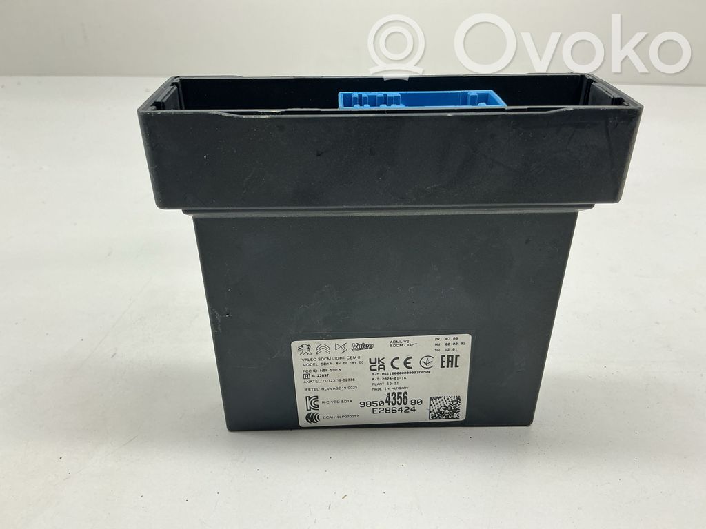 Module d'éclairage LCM   9850435680,E286424,SDCMLGMT