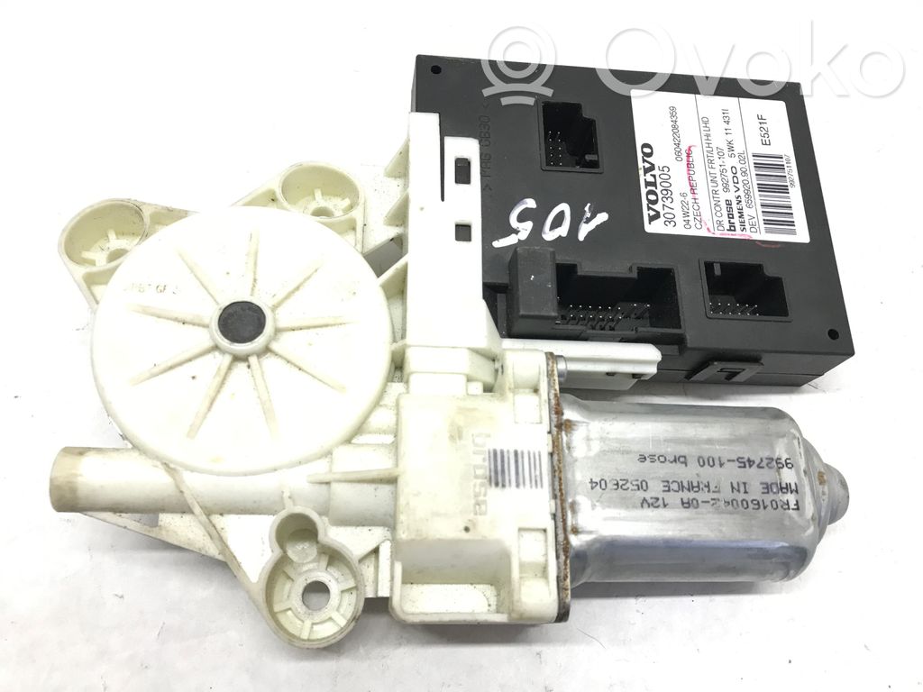 Volvo V50 Silnik regulatora szyby drzwi przednich 