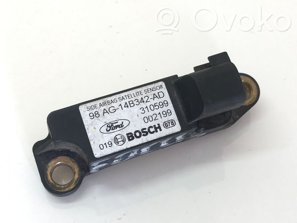 Airbagsensor Crashsensor Drucksensor   98AG14B342AD,310599,98AG14B342AD,002199