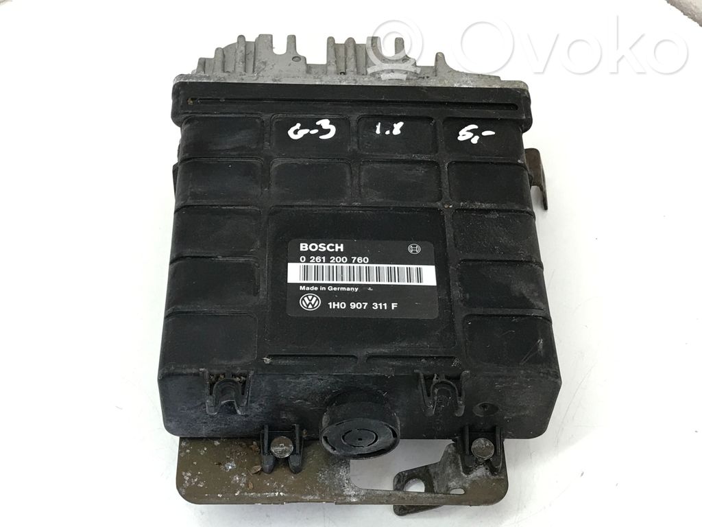 Engine control unit/module   0261200760,1H0907311F,0261200760,1H0907311F