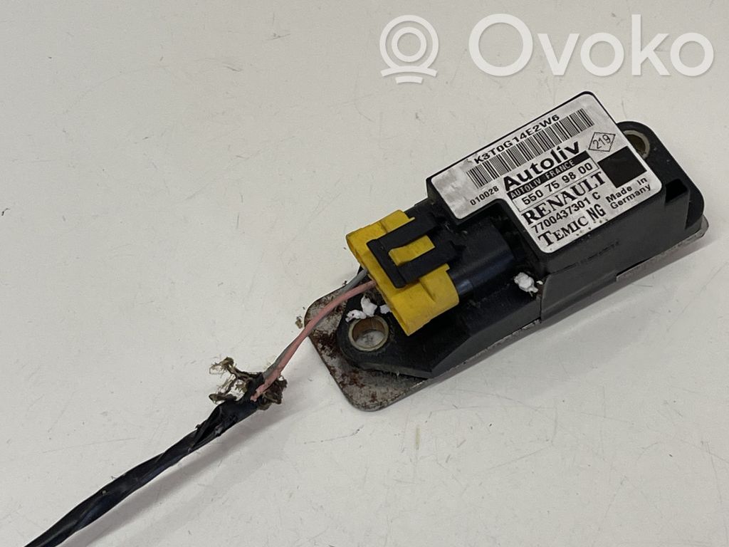 Renault Scenic I Airbagsensor Crashsensor Drucksensor 