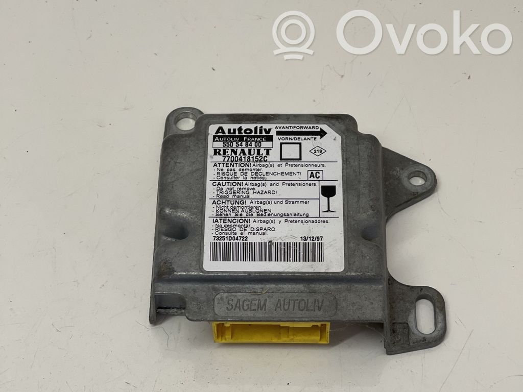 Renault Megane I Airbag control unit/module 