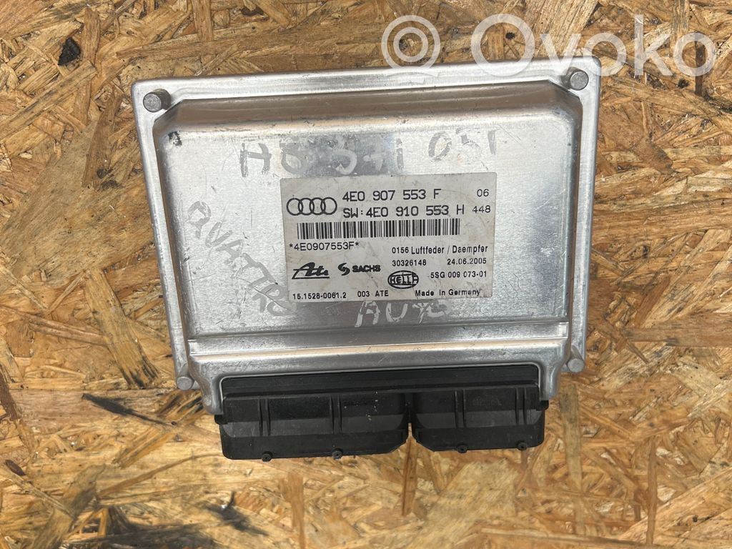 Audi A8 S8 D3 4E Pakabos valdymo blokas 