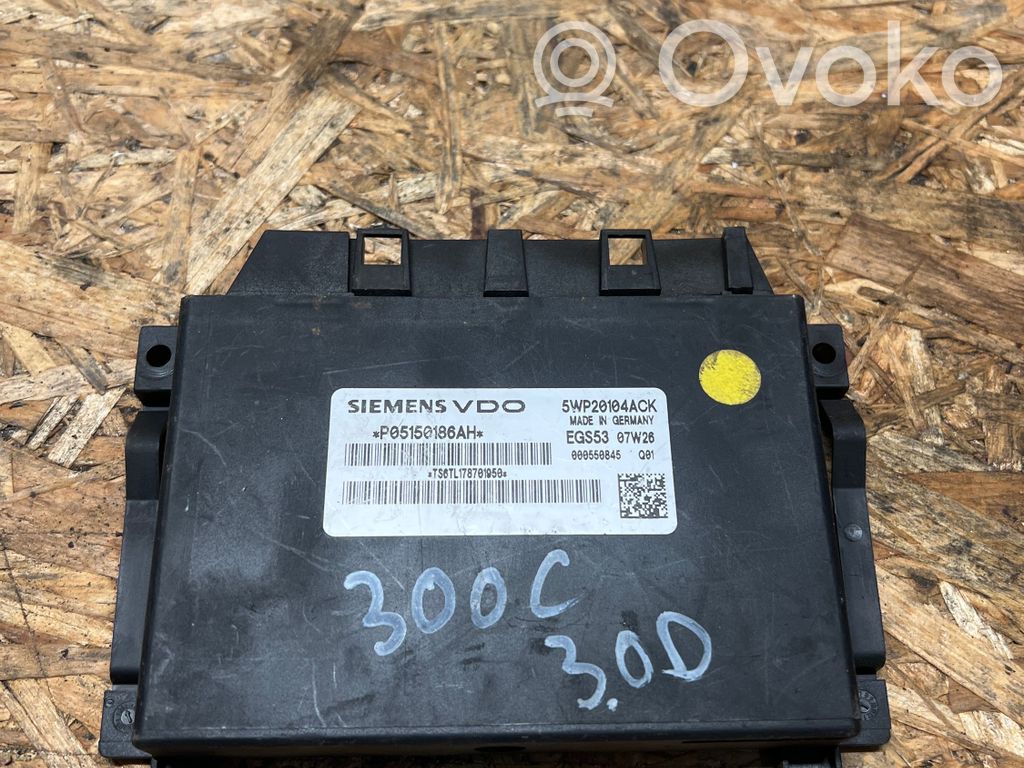 Unidad de control/módulo de la caja de cambios   P05150186AH,5WP20104ACK