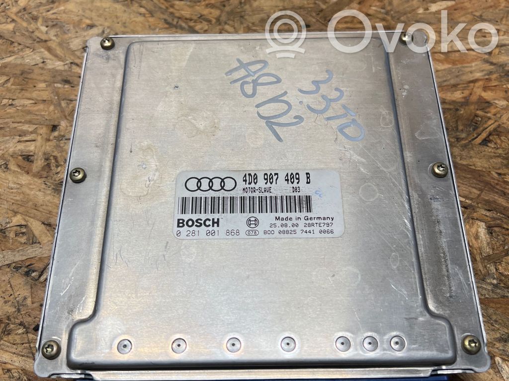 Engine control unit/module   4D0907409B,0281001868