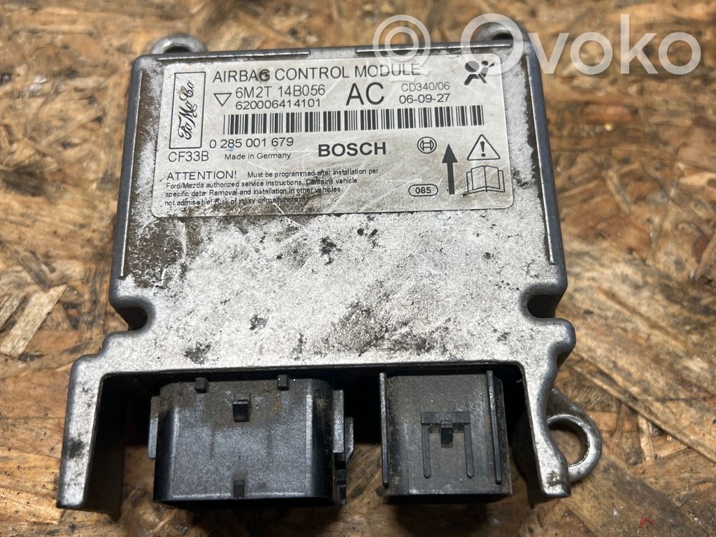 Airbag control unit/module   6M2T14B056,0285001679
