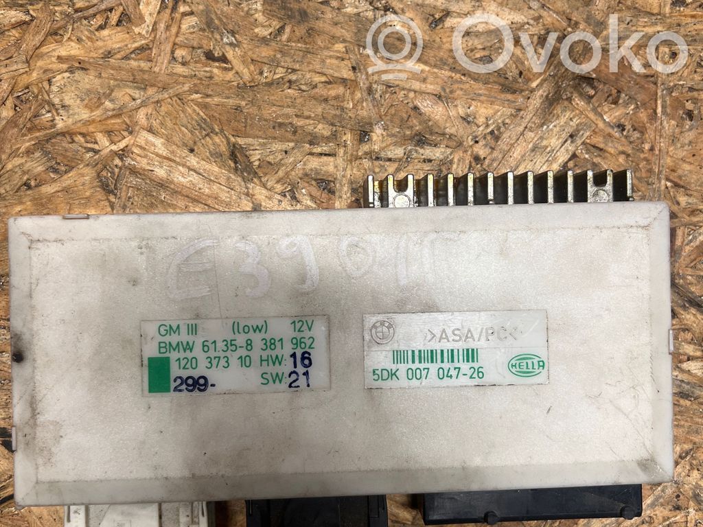 Module confort   61358381962,5DK00704726,12037310