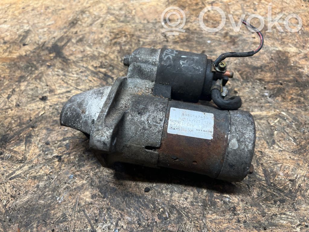 Motor de arranque   8980147430,080308,114925,06202000,093174028,8971891180,8971891181,8973860620,8980147431,8980147432,93169014,97189118