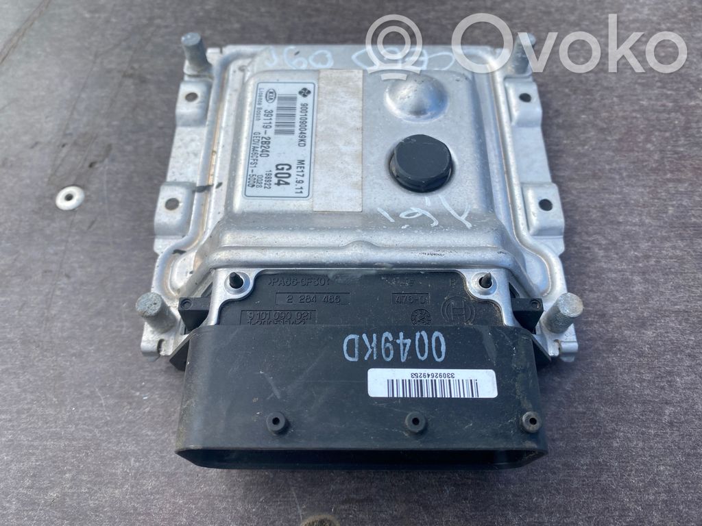 Unidad de control/módulo del motor   9001090049KD,391192B240,ME17911,GEDVA46CFS15000