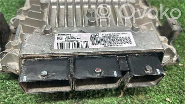 Engine control unit/module ECU   SW9663008280,5WS40258HT