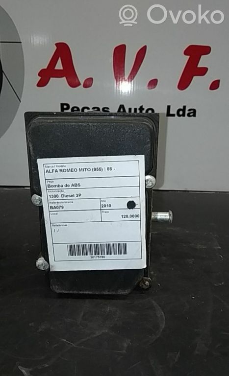 Alfa Romeo Mito Master brake cylinder 