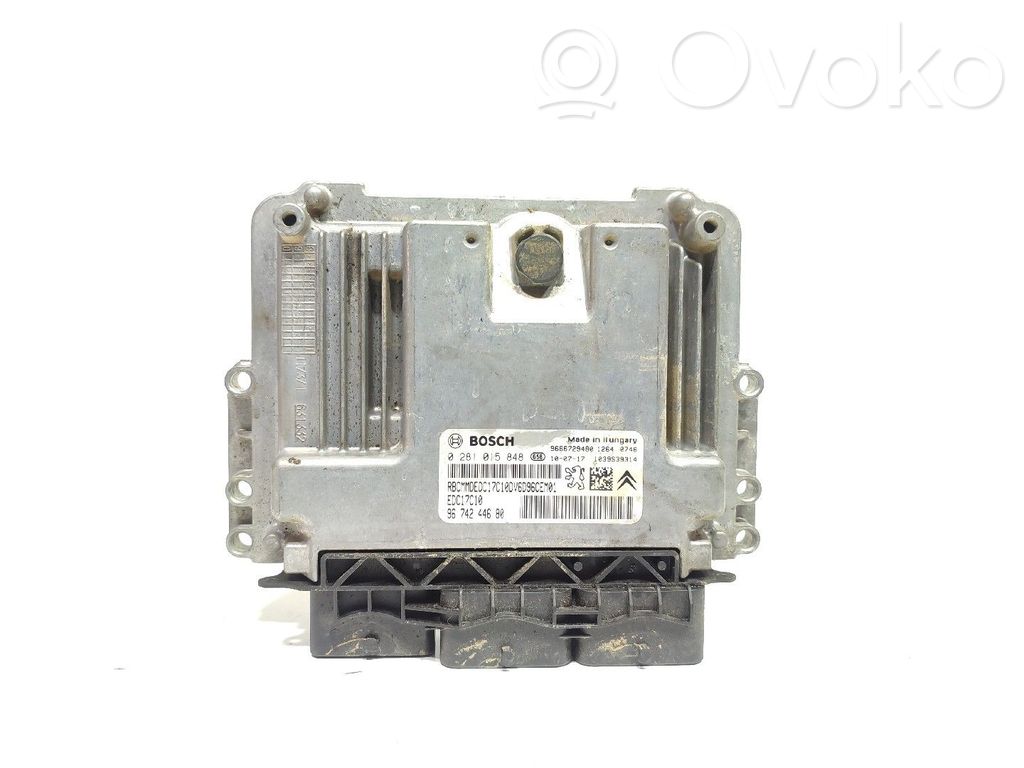 Moottorin ohjainlaite/moduuli   028101848,9666729480,DEFEITO,SUJEITOATESTE