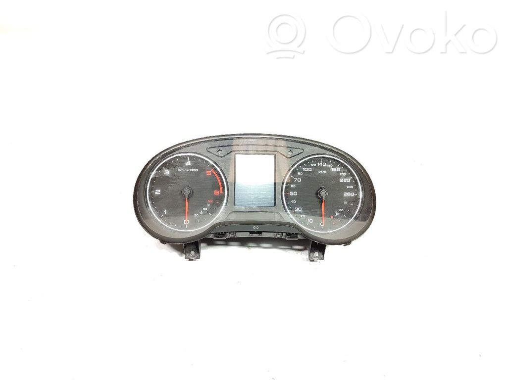 Audi A3 S3 8V Speedometer (instrument cluster) 