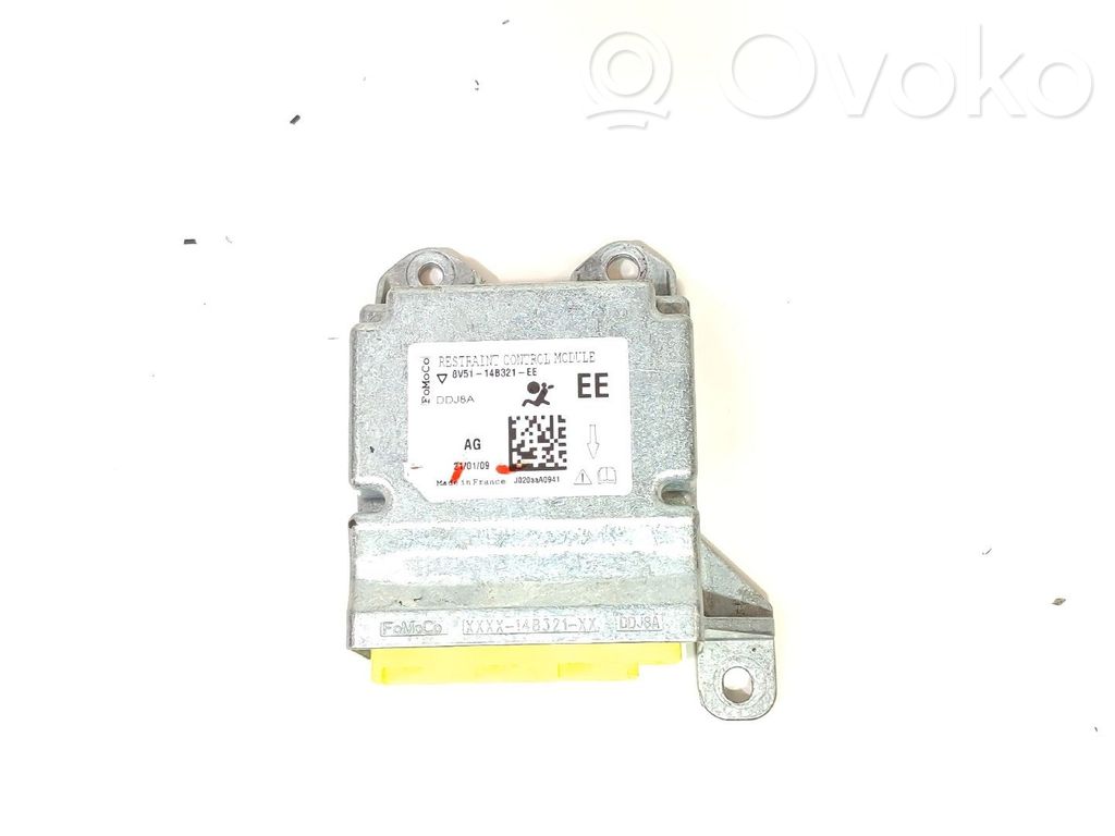 Airbag control unit/module   8V5114B321EE,DDJ8A