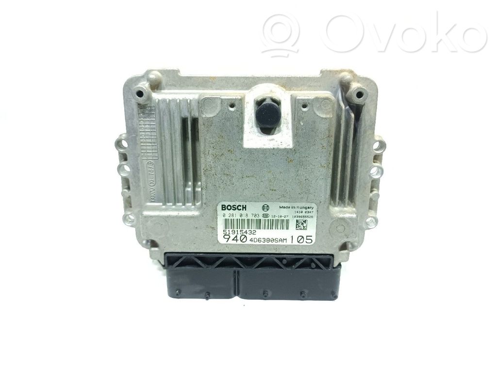 Alfa Romeo Giulietta Engine control unit/module 