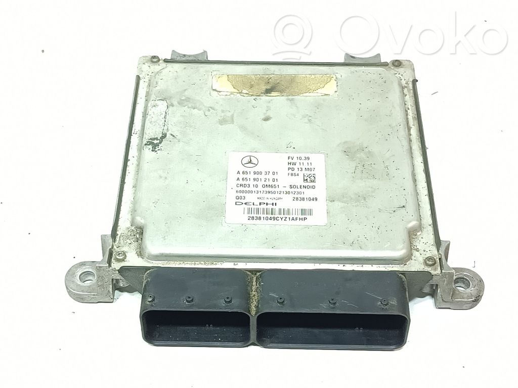 Engine control unit/module   A6519003701,A6519012101