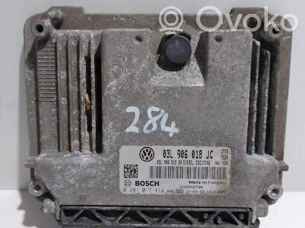 Skoda Superb B6 (3T) Engine control unit/module 