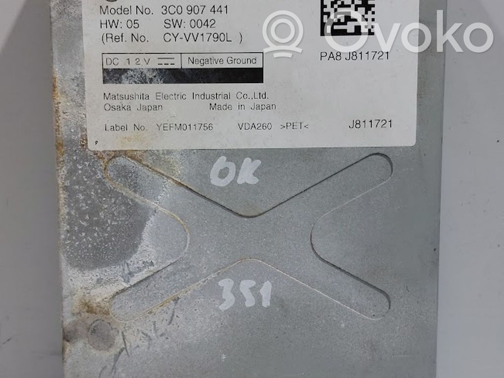 Volkswagen PASSAT B6 Camera control unit module 
