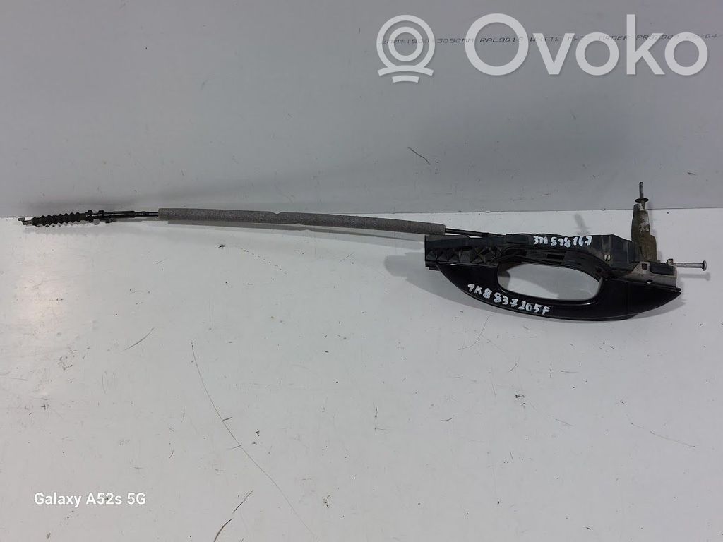 Skoda Superb B6 (3T) Front door exterior handle 