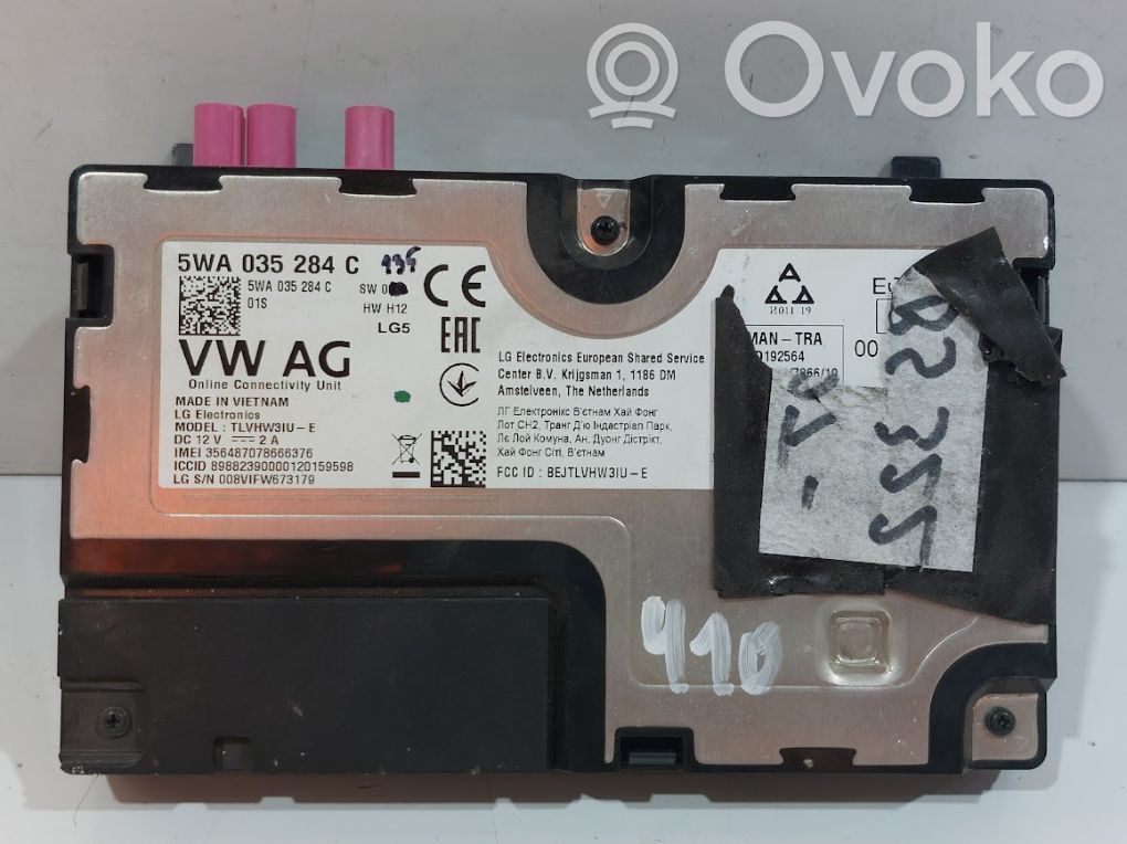Volkswagen Caddy Unité de commande, module téléphone 