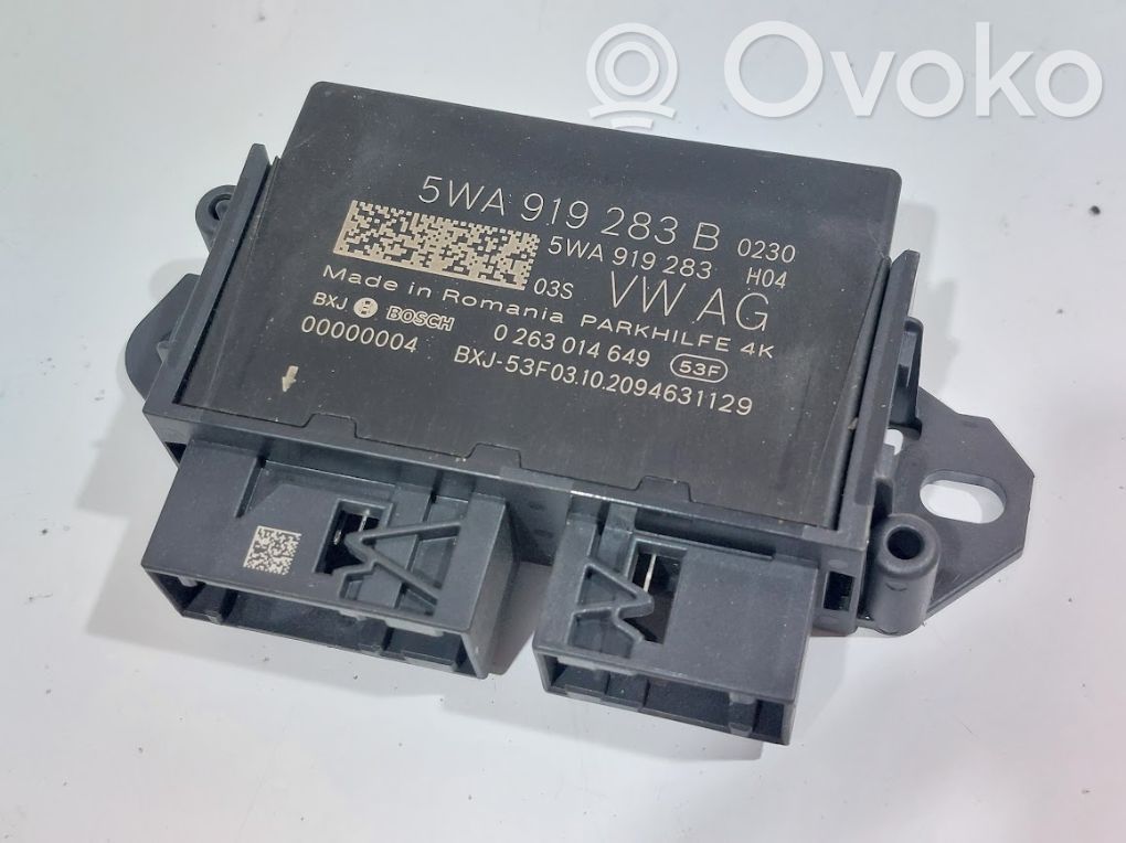 Volkswagen Caddy Unité de commande, module PDC aide au stationnement 