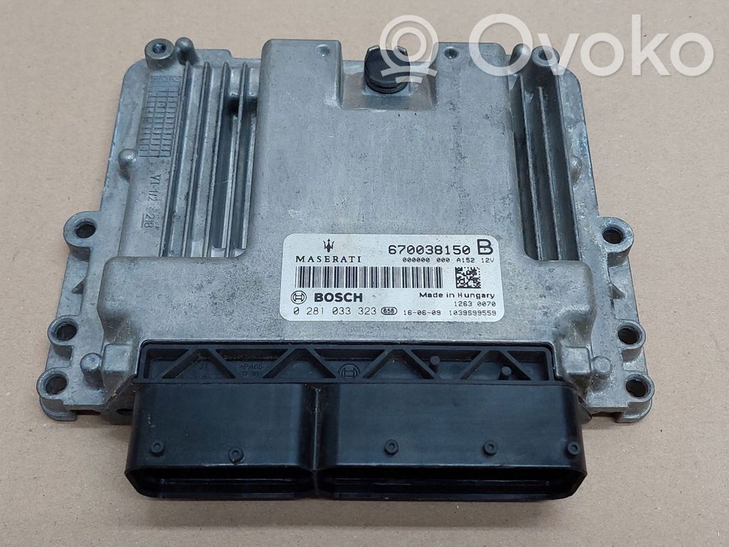 Engine control unit/module   670038150