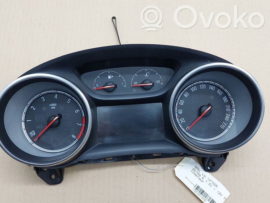 Opel Astra K Speedometer (instrument cluster) 