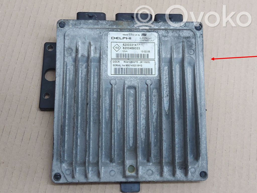 Renault Kangoo I Engine control unit/module 