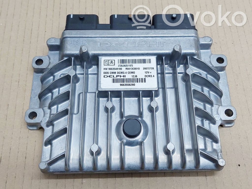 Peugeot 407 Engine control unit/module 