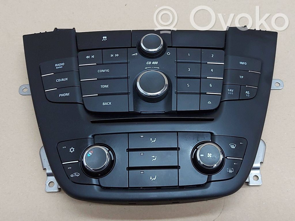 Opel Insignia A Climate control unit 