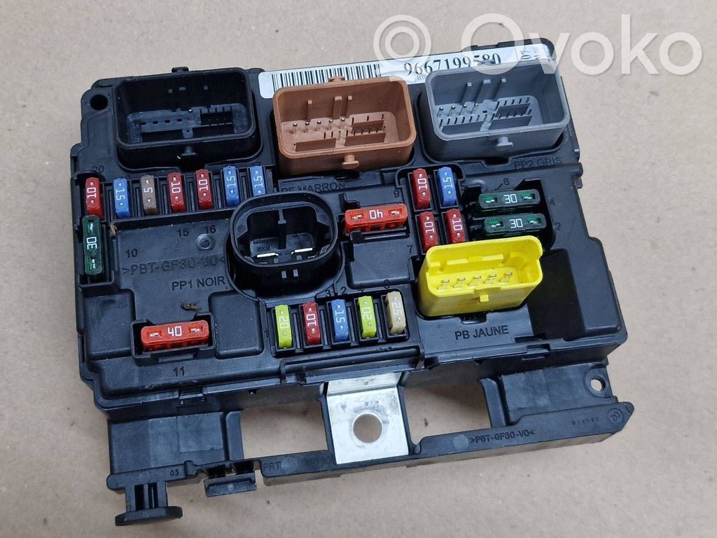 Citroen DS3 Fuse box set 