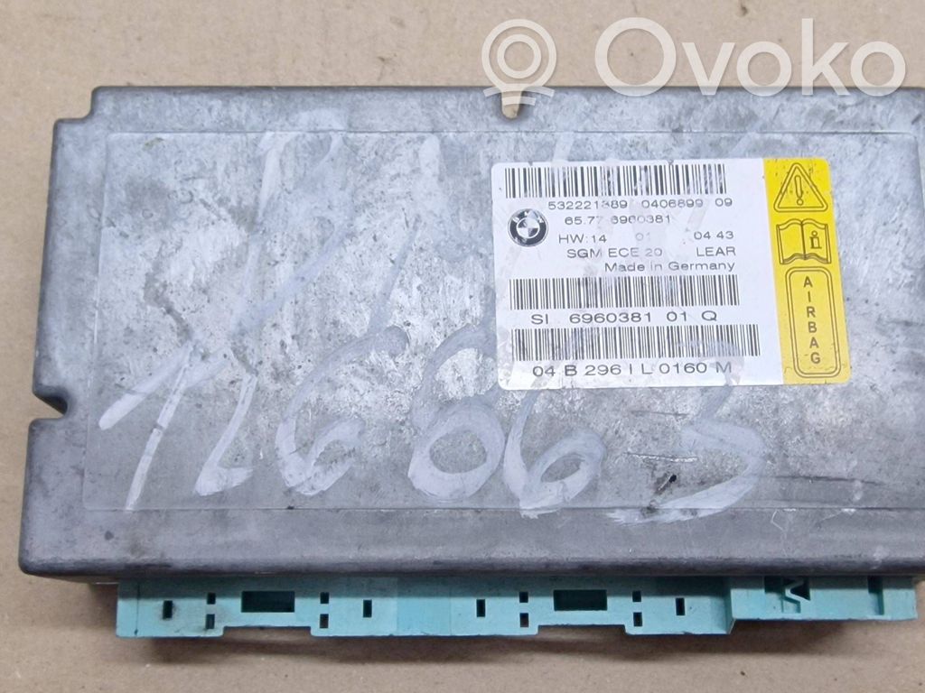 Centralina/modulo airbag   6960381