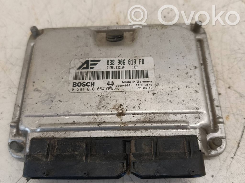 Volkswagen Sharan Calculateur moteur ECU 