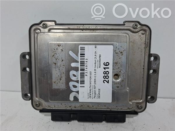 Peugeot 407 Engine control unit/module ECU 