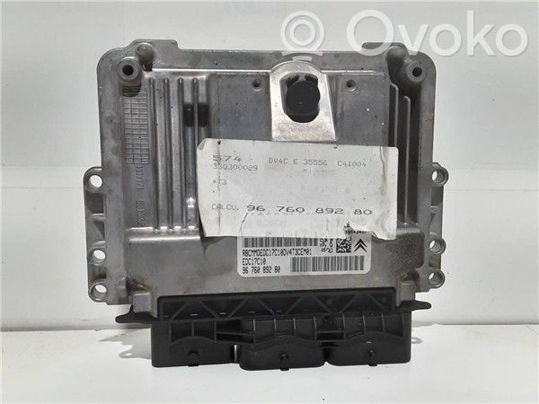 Engine control unit/module ECU   9676089280
