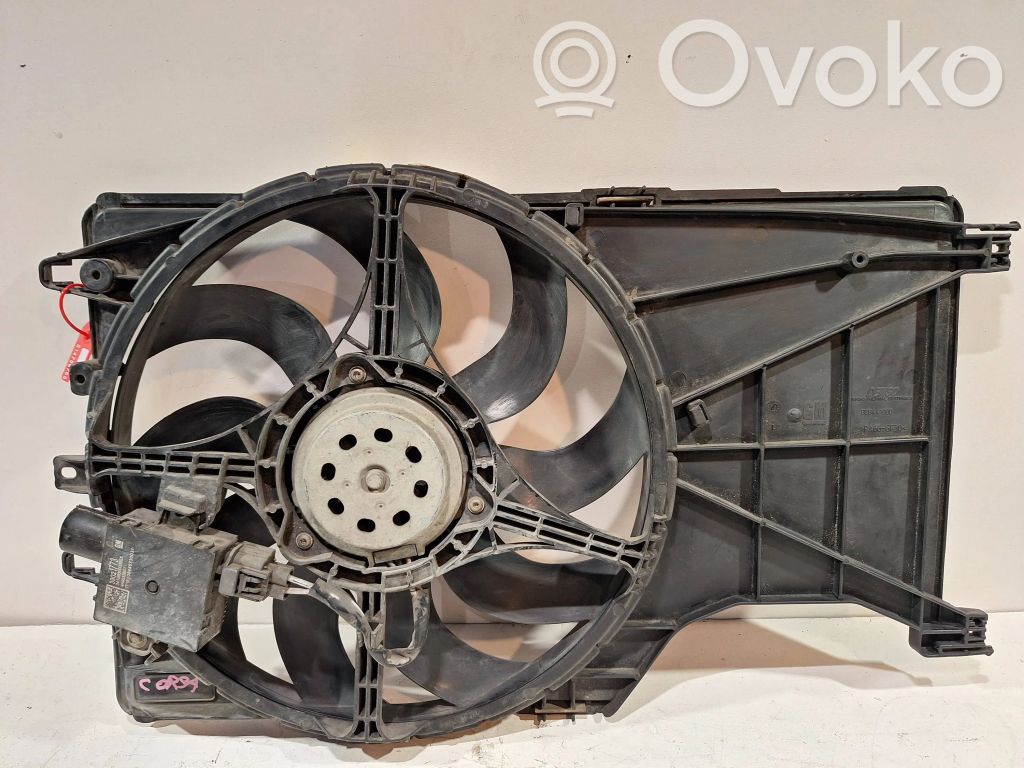Opel Corsa E Elektrisks radiatoru ventilators 