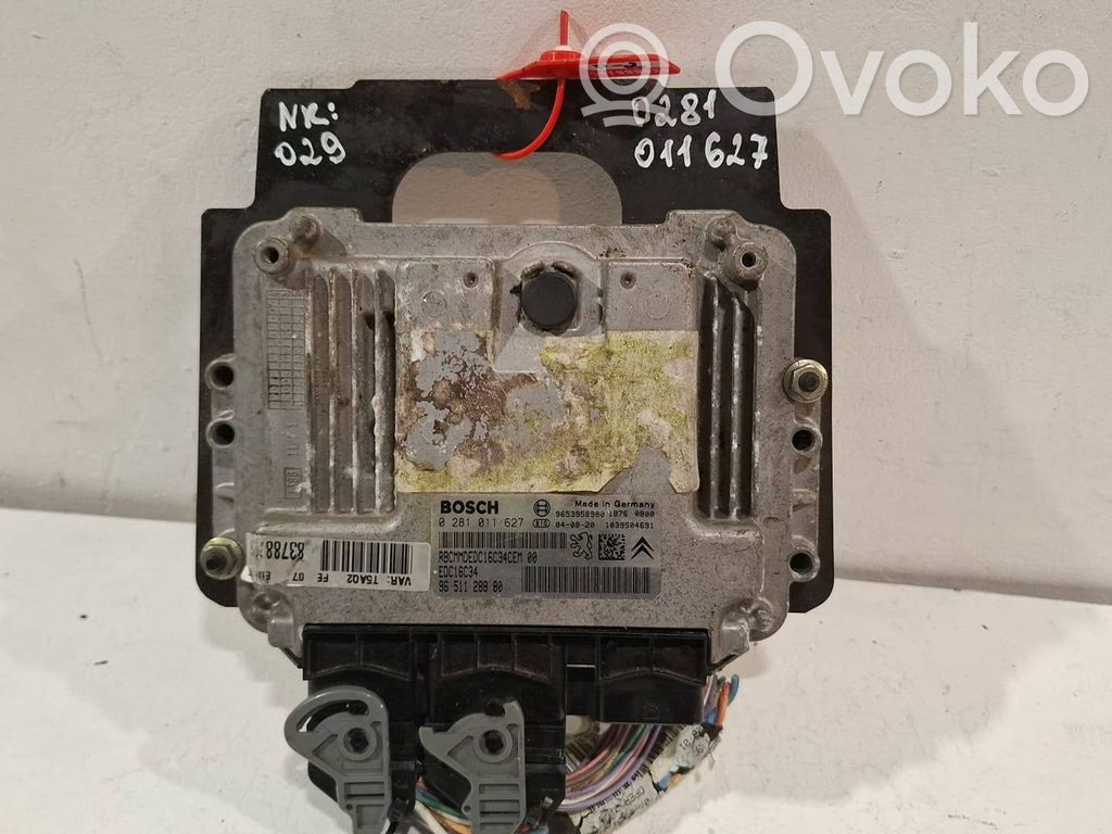 Peugeot 307 Engine control unit/module 