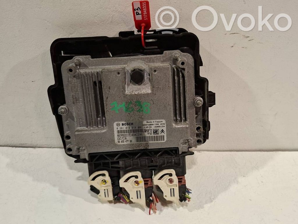 Peugeot 207 Engine control unit/module 