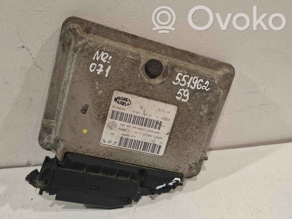 Fiat Panda II Engine control unit/module ECU 