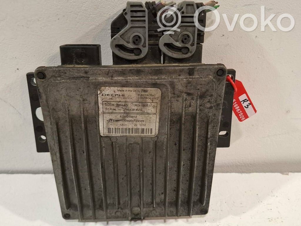 Engine control unit/module   8200129063,8200250662,R0410C034D