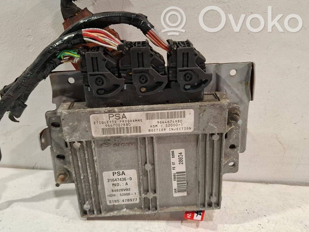 Citroen Xsara Picasso Engine control unit/module 