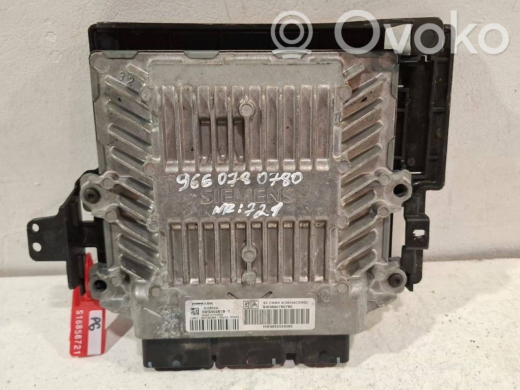 Peugeot 407 Engine control unit/module 