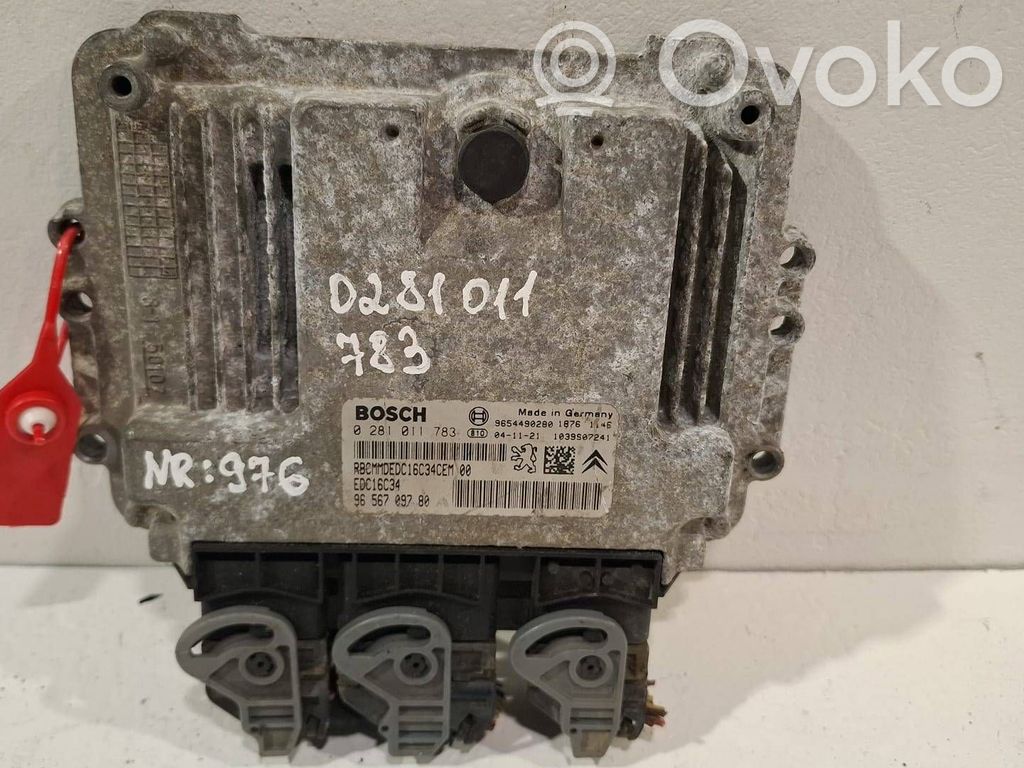 Peugeot 206 Engine control unit/module 