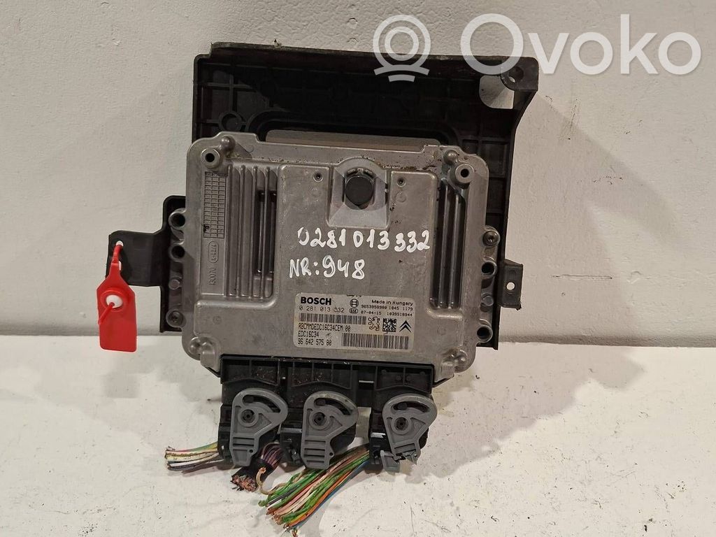 Engine control unit/module   0281013332,9653958980,9664257580
