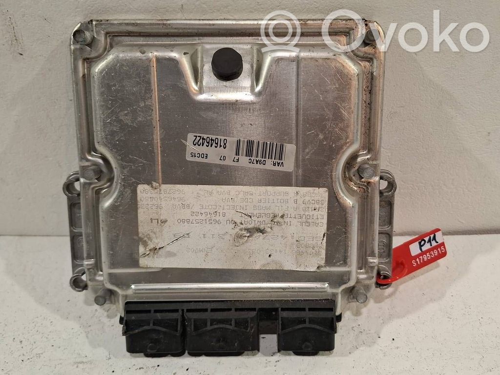 Engine control unit/module ECU   9651257880,0281011480