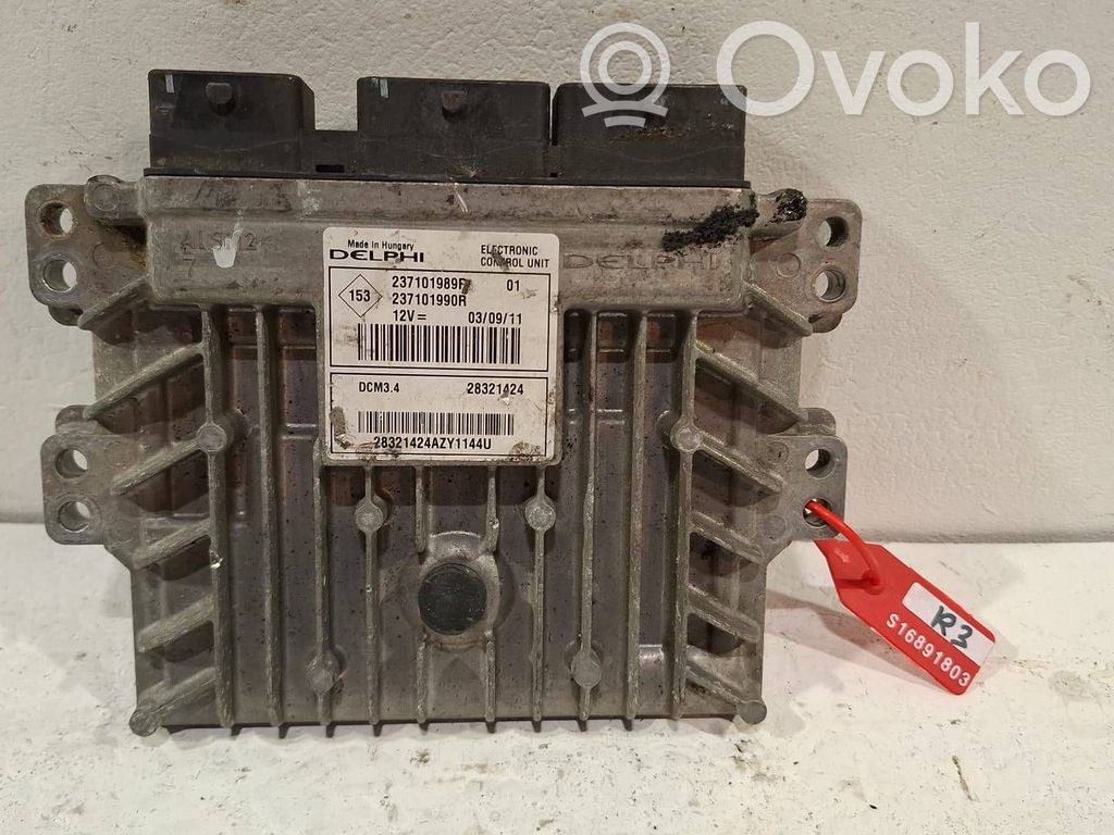 Engine control unit/module   237101990R,237101989R,DCM34
