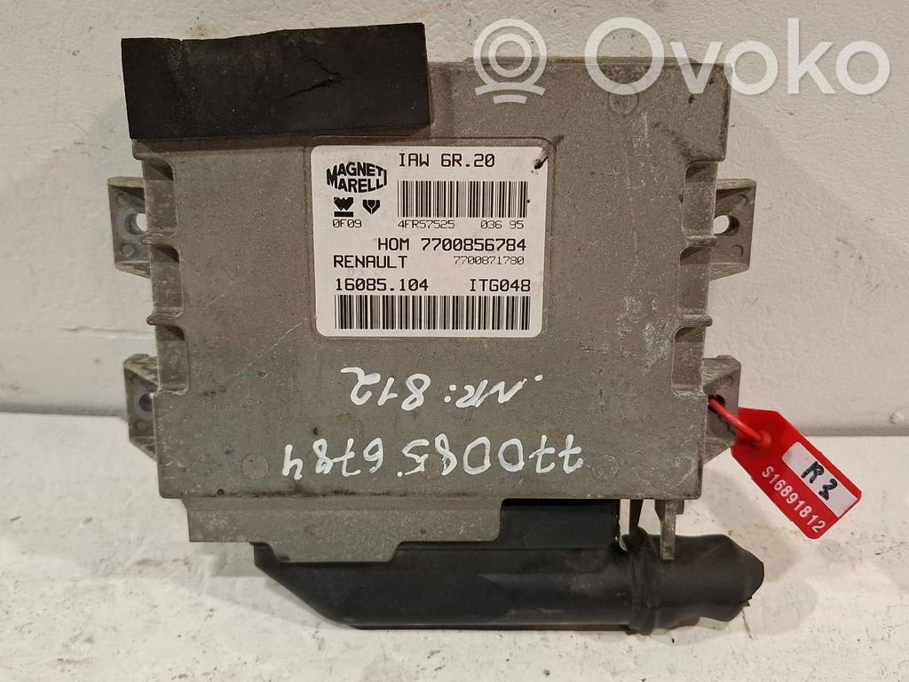 Engine control unit/module   7700856784,IAW6R20