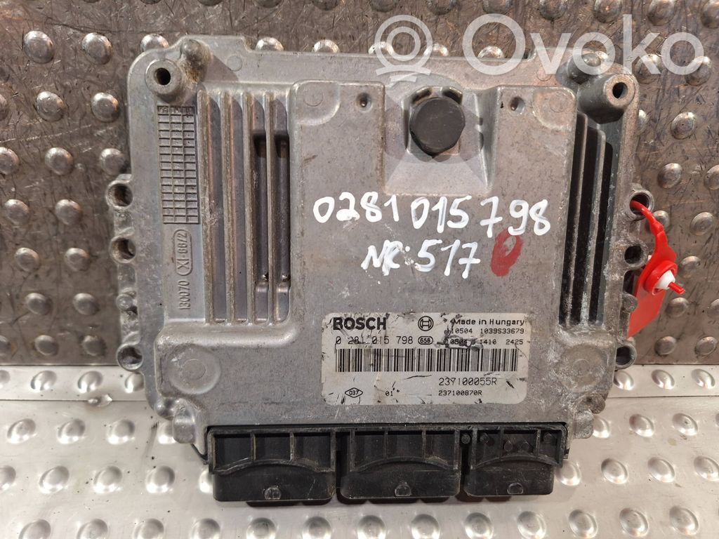 Renault Megane III Engine control unit/module 