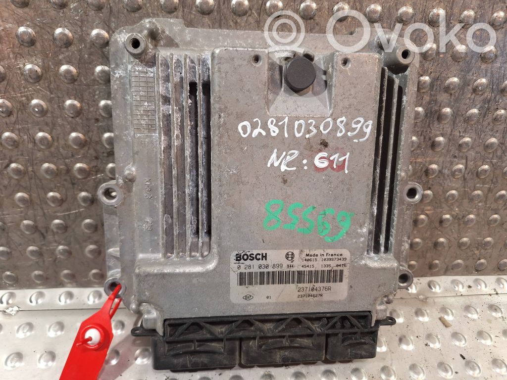 Engine control unit/module   S25081611,0281030899,237104627R,237104376R