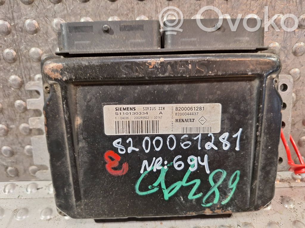 Renault Clio II Engine control unit/module 